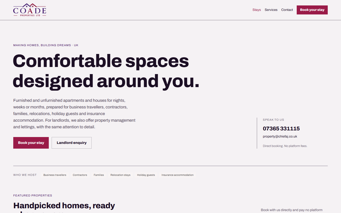COADE Properties preview
